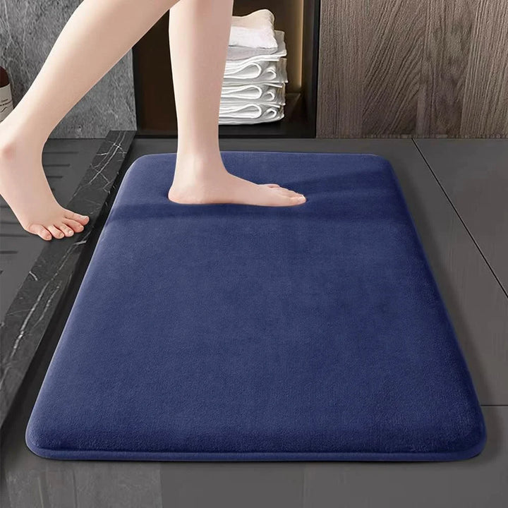 Non-Slip Absorbent Coral Velvet Floor Mat