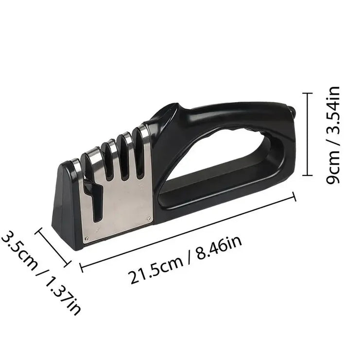 4-Slot Multifunctional Kitchen Knife Sharpener