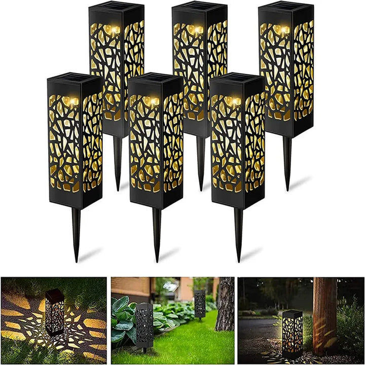 Solar Powered Waterproof Vintage Garden Light