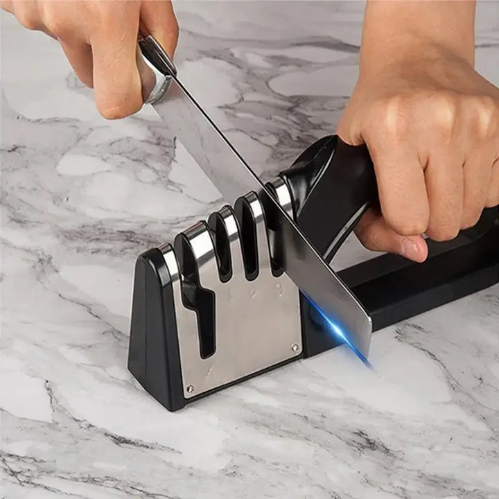 4-Slot Multifunctional Kitchen Knife Sharpener