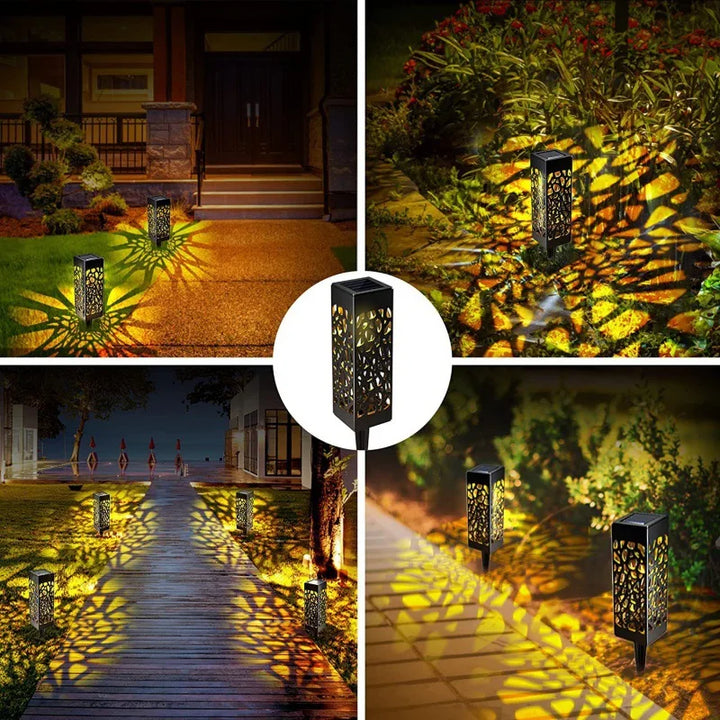 Solar Powered Waterproof Vintage Garden Light