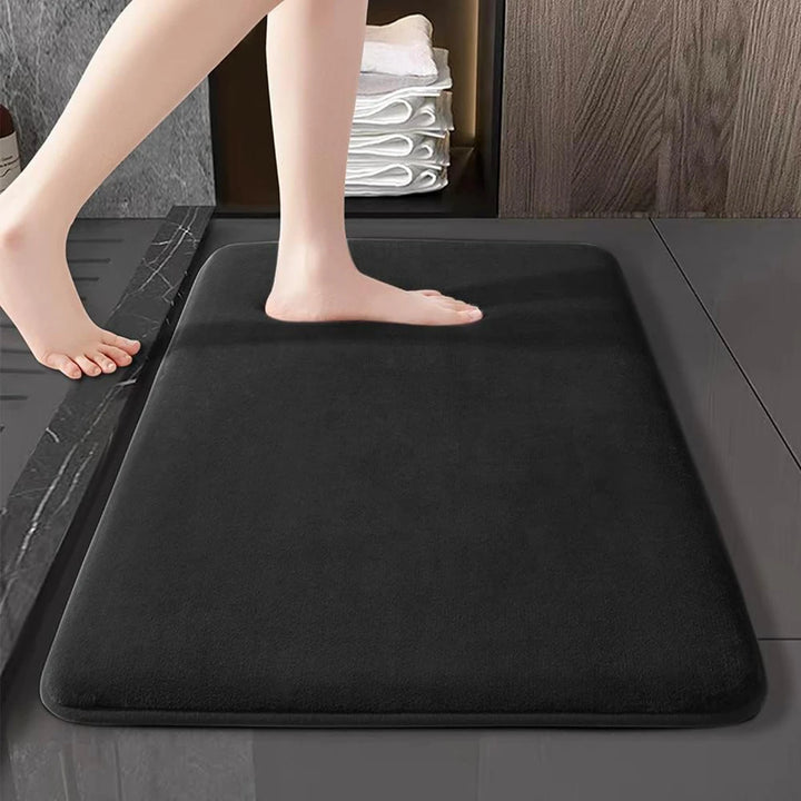 Non-Slip Absorbent Coral Velvet Floor Mat