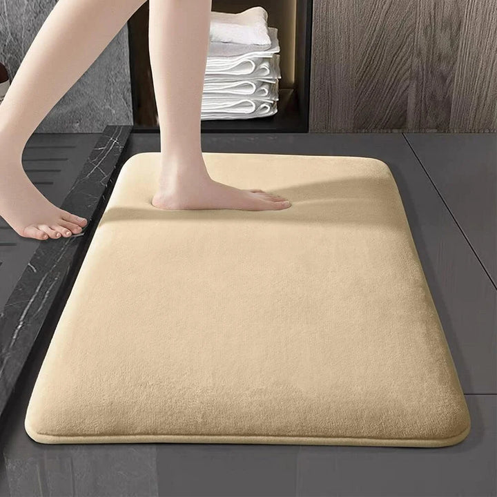 Non-Slip Absorbent Coral Velvet Floor Mat